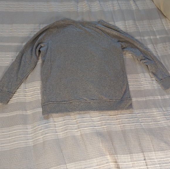 Grey Victoria Secret Crew Neck Sweatshirt Size Small - Picture 5 of 7
